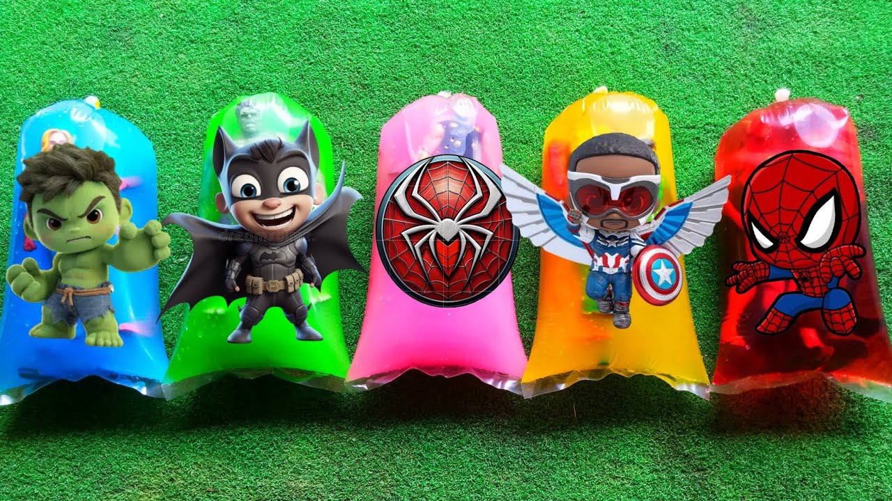 MARVEL AVENGERS: Spider-Man, Hulk, Ironman, Captain Amerika, Venom, Black panter, Batman, Superman