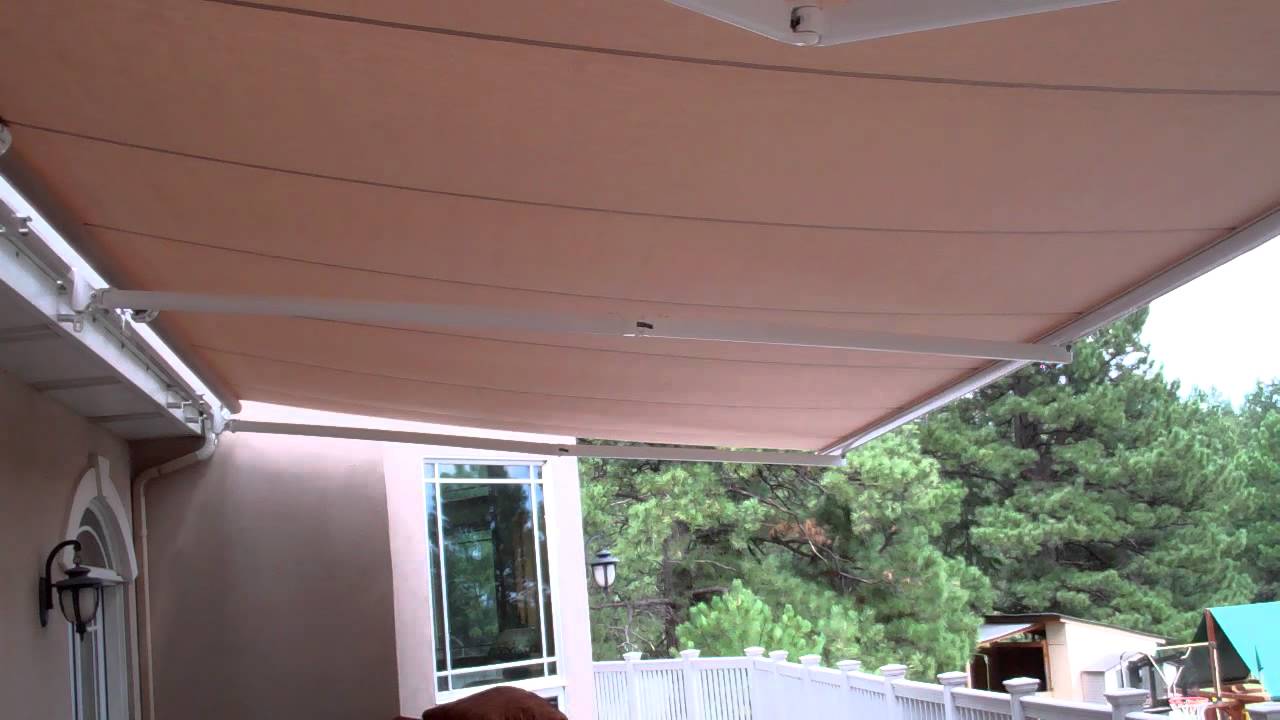 26' Wide Motorized Retractable Awning