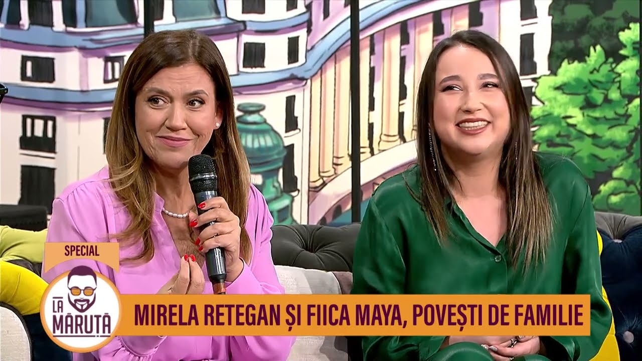 Mirela Retegan și fiica Maya, povești de familie
