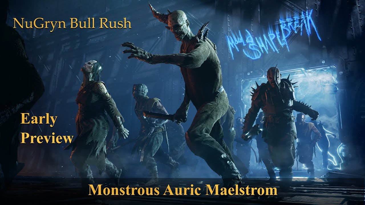 Darktide Ogryn | NewGryn With Buffed New Cleaver | Monstrous Auric Maelstrom I-II-V-E-G