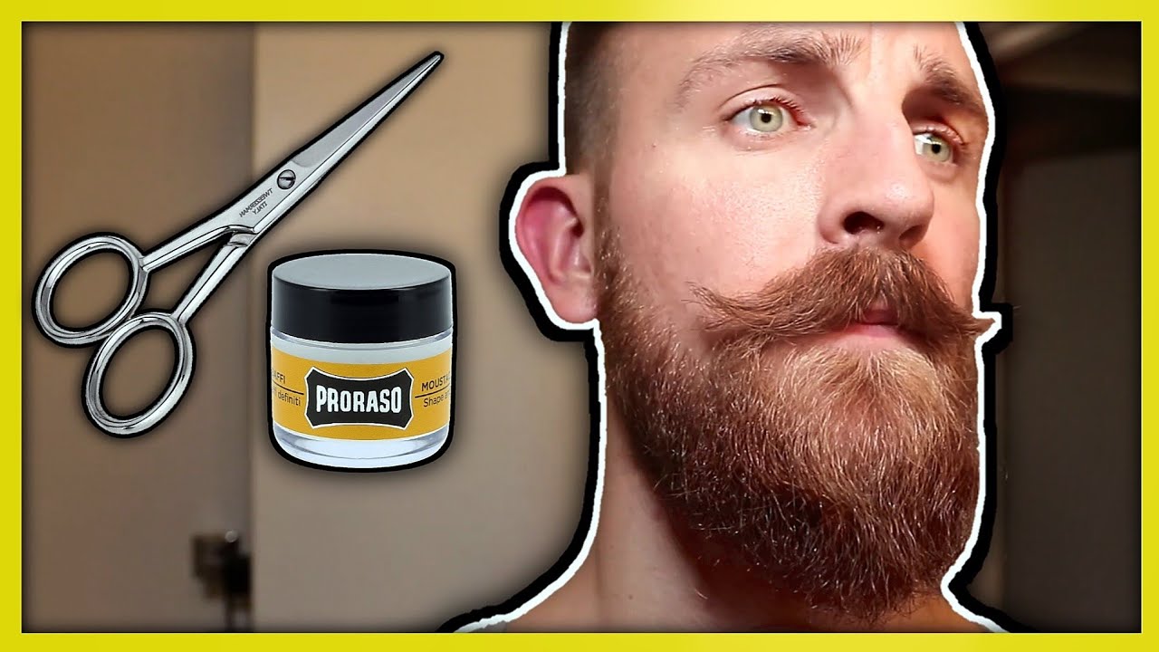 How to Trim your Mustache at Home | SIZE KEPT