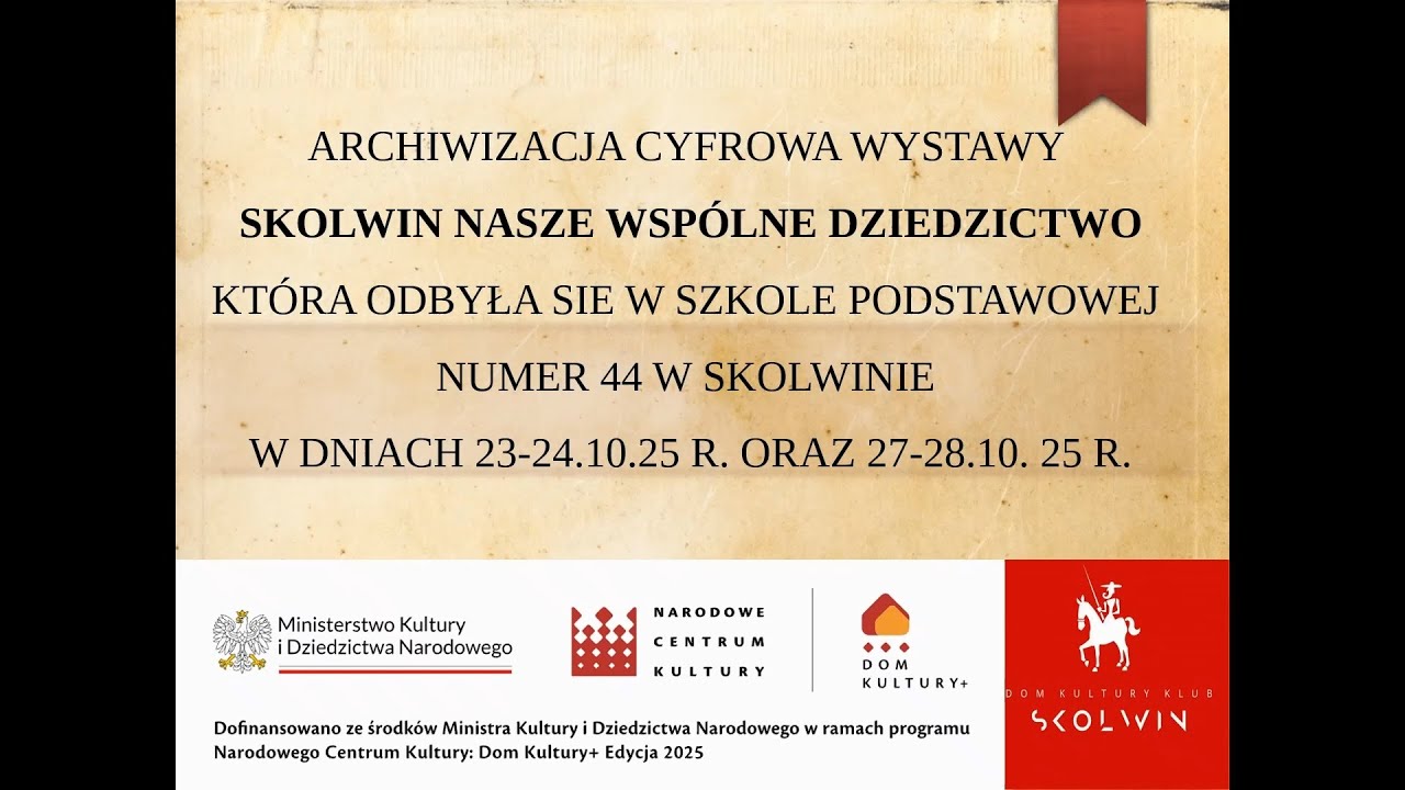 Skolwin nasze wspólne dziedzictwo.