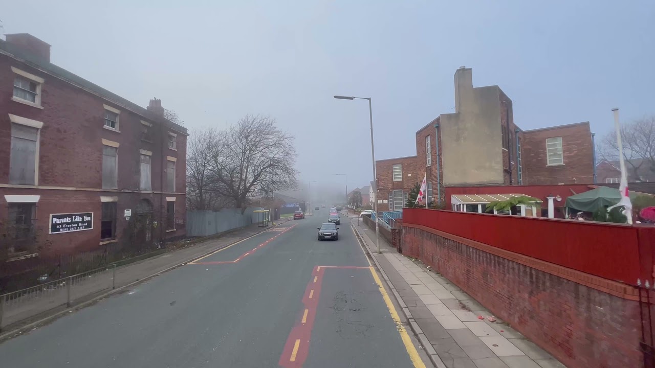 Bus Ride down Everton Road 2021 #4K #Iphone13pro