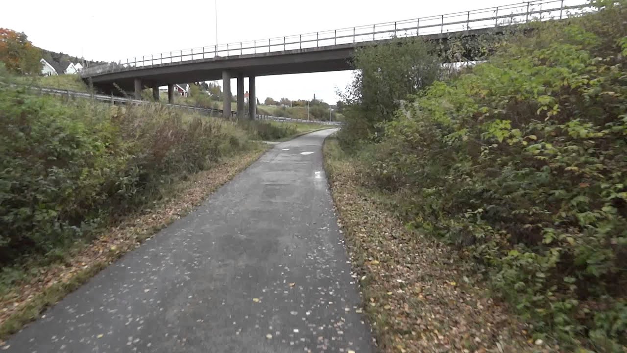 Cykling banvall Ulricehamn