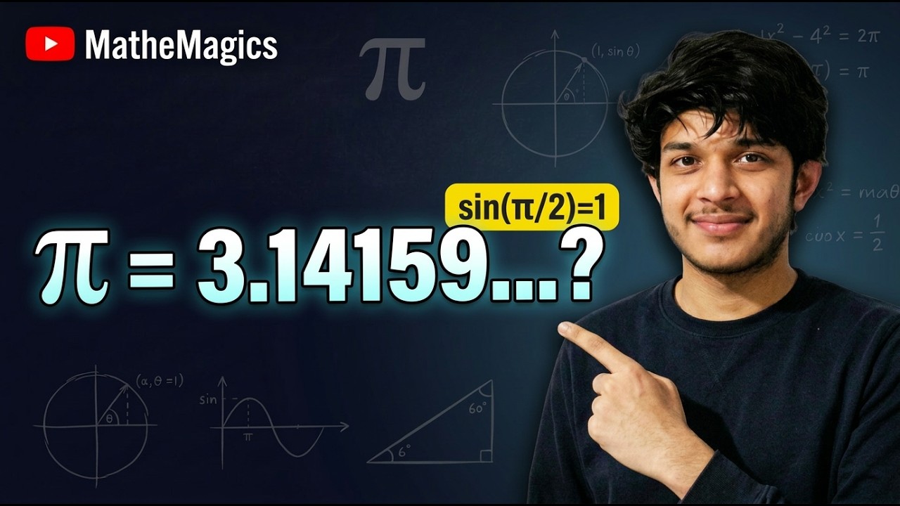 The real meaning of Pi (With Trig Proof)