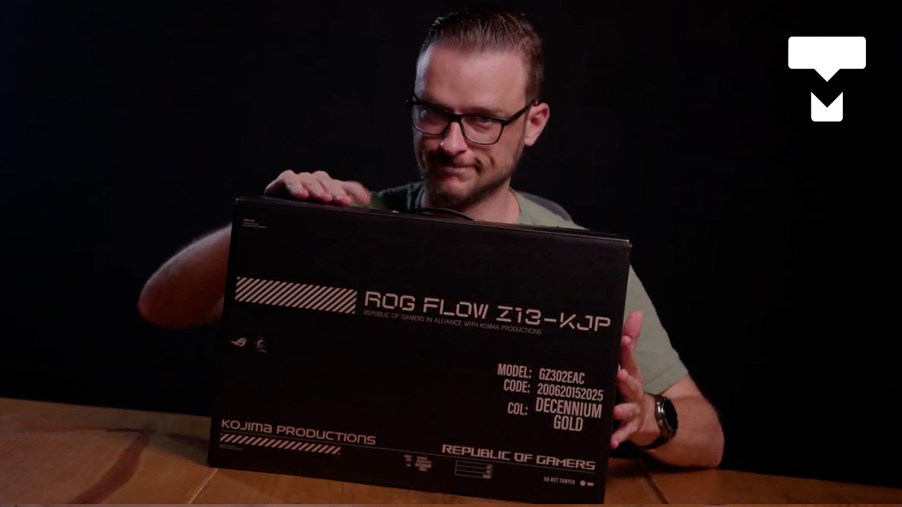 Laptop gamer 2-em1 RoG Flow Z13 EDIÇÃO LIMITADA Kojima Productions! O que vem no kit?