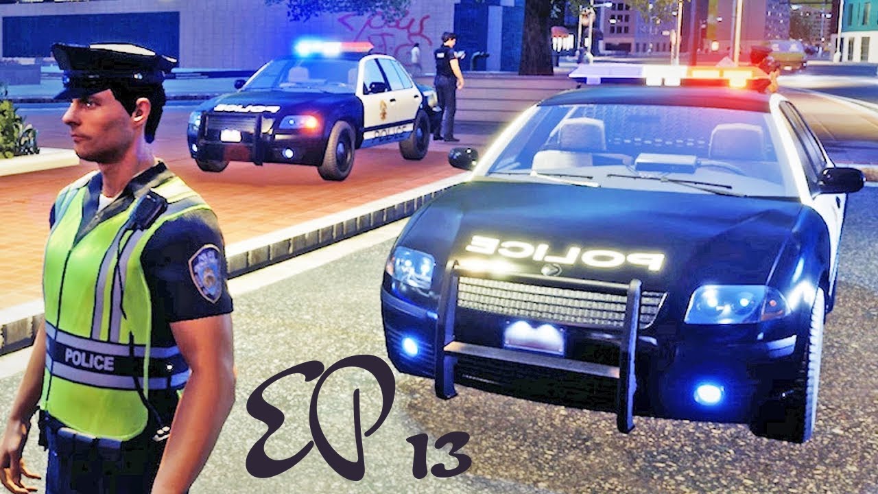 POLICE SIMULATOR.- PATROL DUTY- Episode 13  UN AUTRE BRAQUAGE  -- ANOTHER CALL FOR A ROBBERY