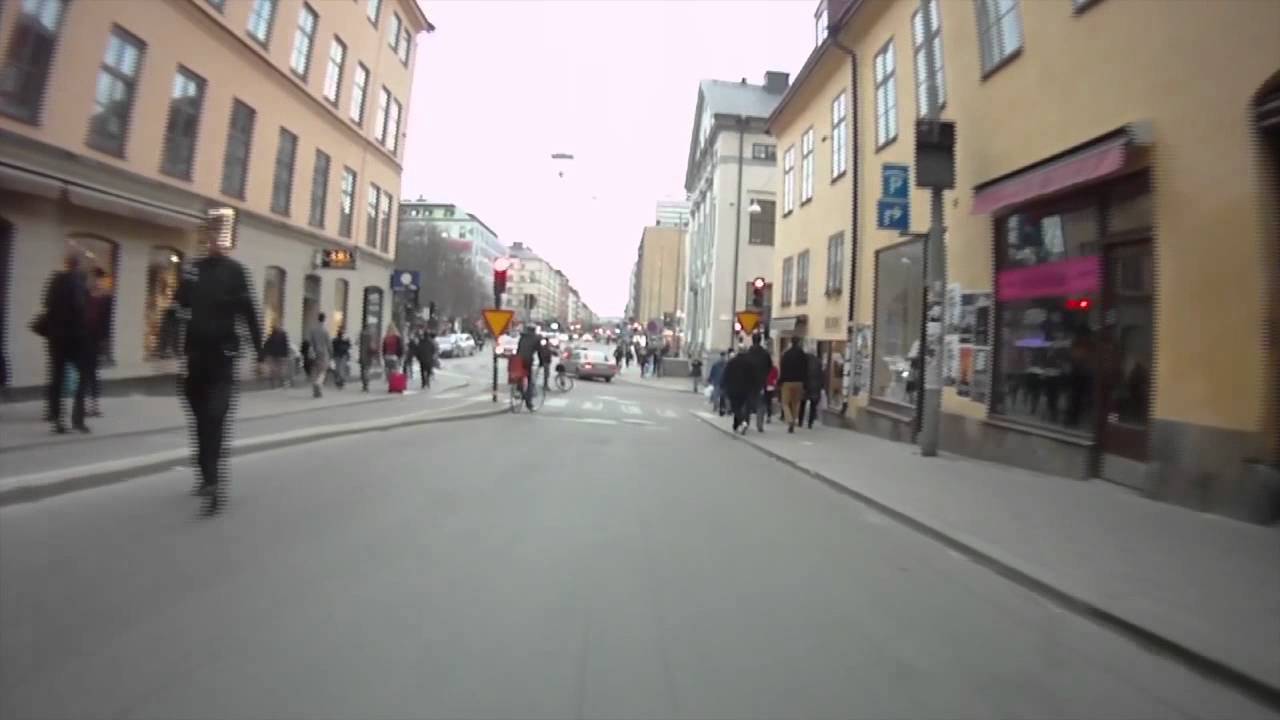 Cyklister som k&ouml;r mot r&ouml;tt i Stockholm