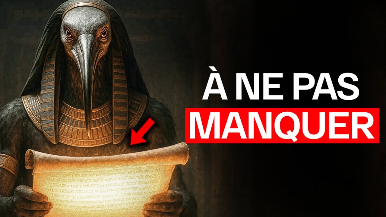 Ce MESSAGE de Thoth n’apparaît QU’UNE SEULE FOIS sur votre FIL D’ACTUALITÉ (Ne l’ignorez pas)