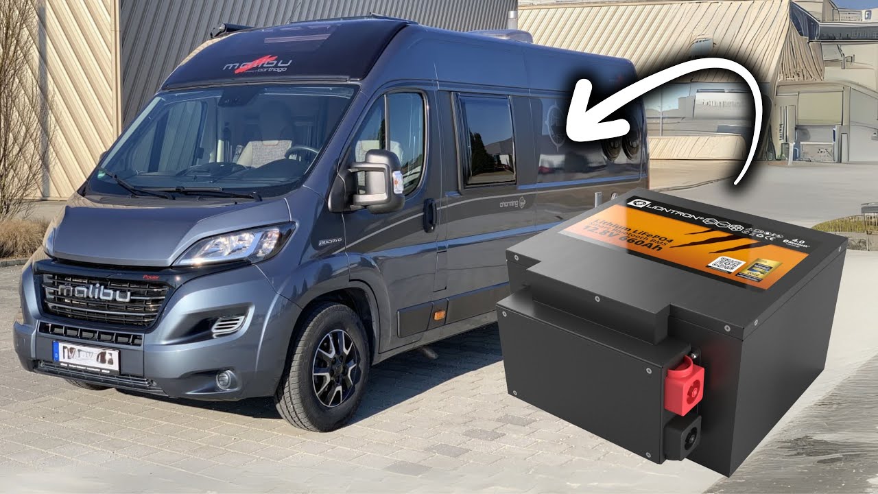 STÄRKSTE WOHNMOBIL BATTERIE DER WELT 660Ah LIONTRON Lithium-Batterie Test! Einbau Praxis im Malibu
