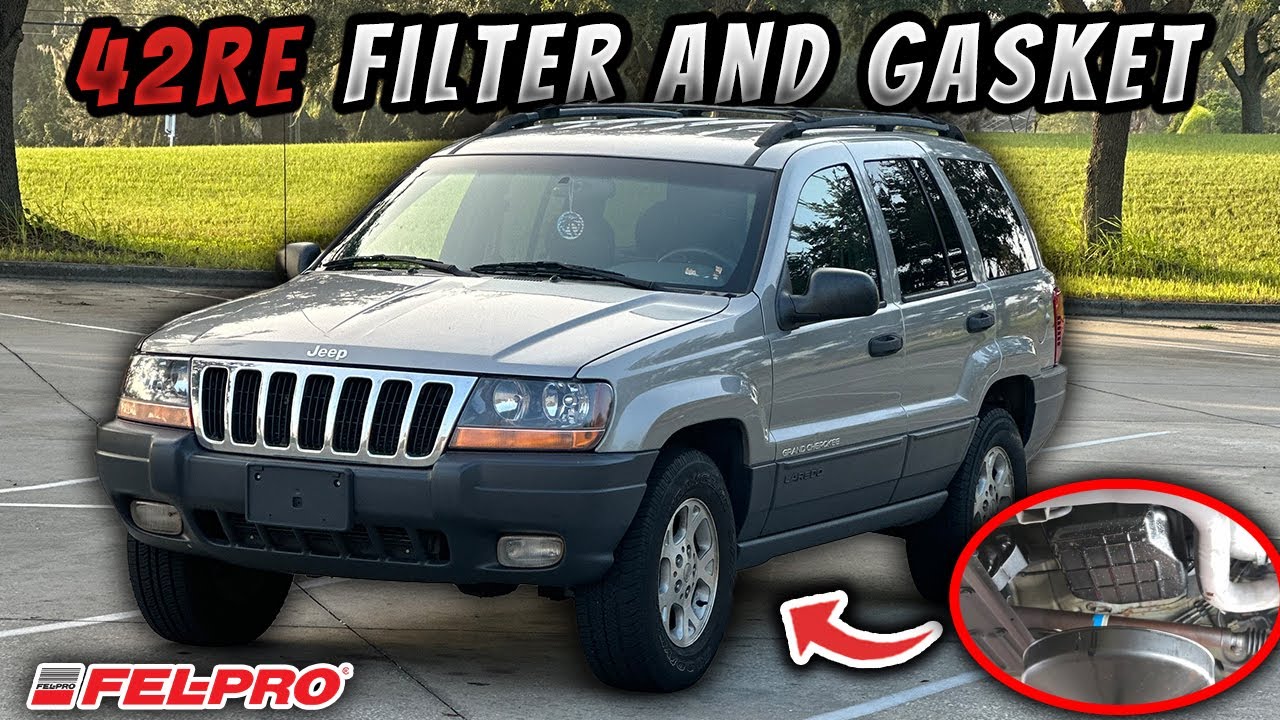 Замена прокладки и фильтра 42re на коробке передач моего Jeep WJ стоимостью 1000 долларов
