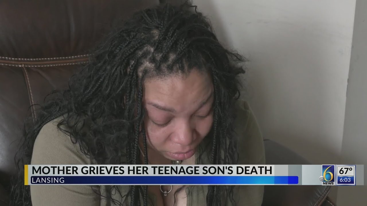 Mother grieves her teenage son's death