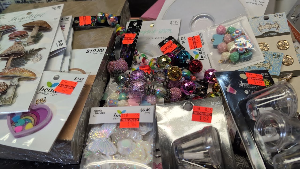 HUGE HOBBY LOBBY CLEARANCE CRAFT HAUL