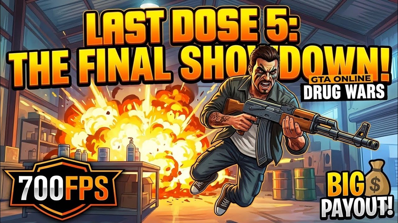 CRAZIEST Mission in GTA Online! (Last Dose 5 Gameplay)