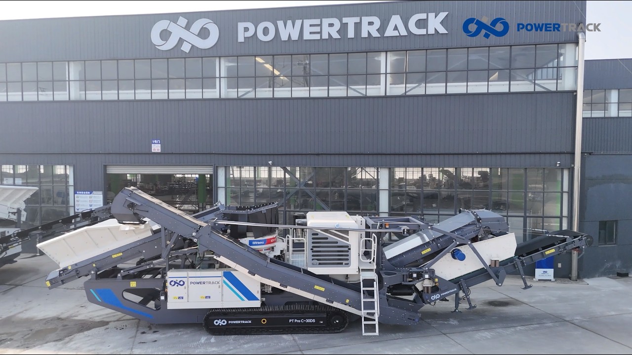 Powertrack new cone crushing unit PT Pro C-30DS