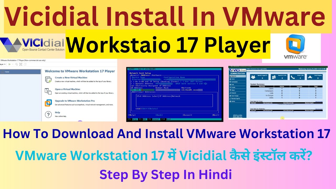 How To Install Vicidial On VMware | VMware me Vicidial Kaise Install Kare