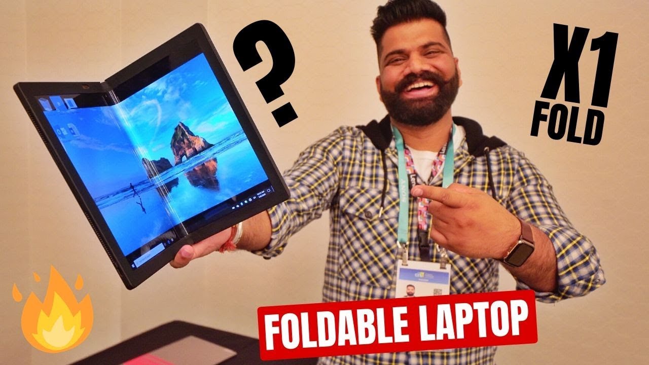 Lenovo ThinkPad X1 Fold First Look - World's First Foldable Laptop #CES2020🔥🔥🔥