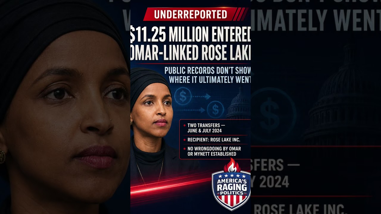 🚨 UNDERREPORTED: $11.25 MILLION ENTERED OMAR-LINKED ROSE LAKE&mdash;WHERE DID THE MONEY GO?