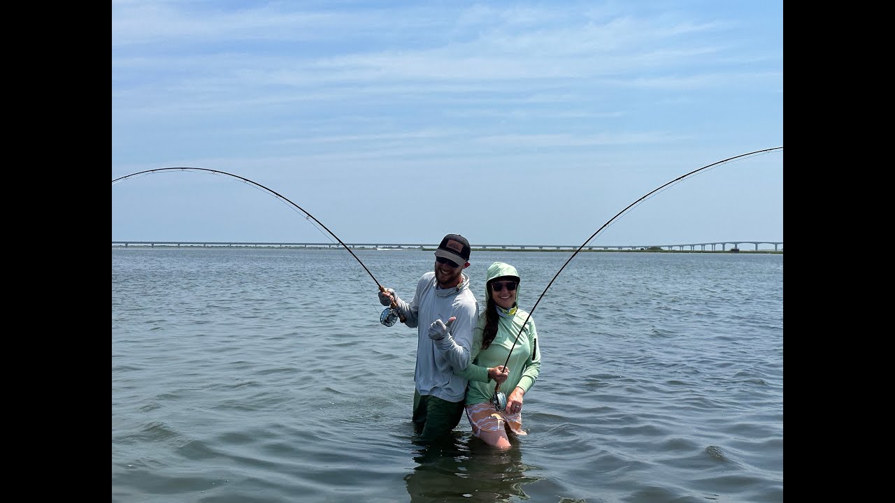 2023 Highlights of OBX Fly Fishing with Guide/Captain Harry Meraklis.