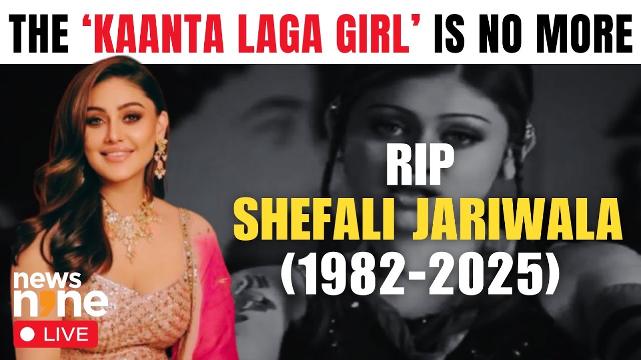LIVE: Shefali Jariwala’s Death | Forensics Team Arrives at Actress’s Residence | News9