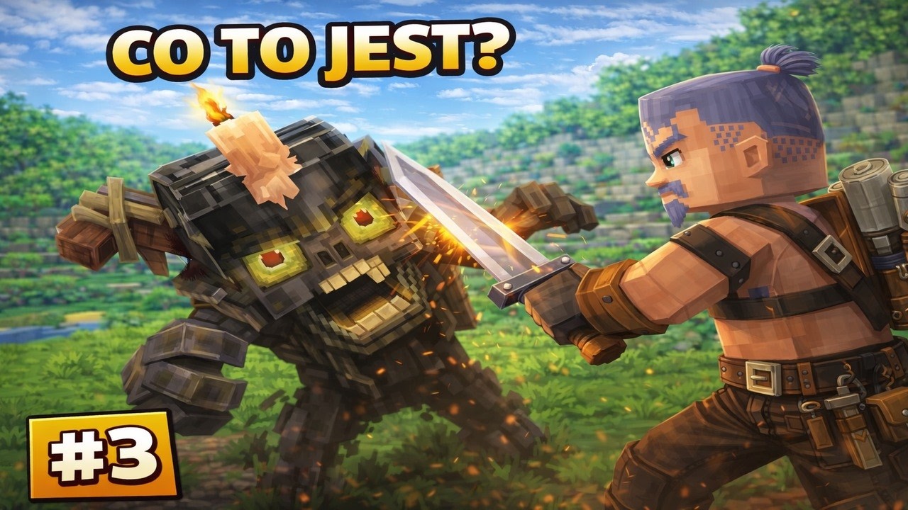 Hytale #3 - Co to było?! Spotkałem coś dziwnego