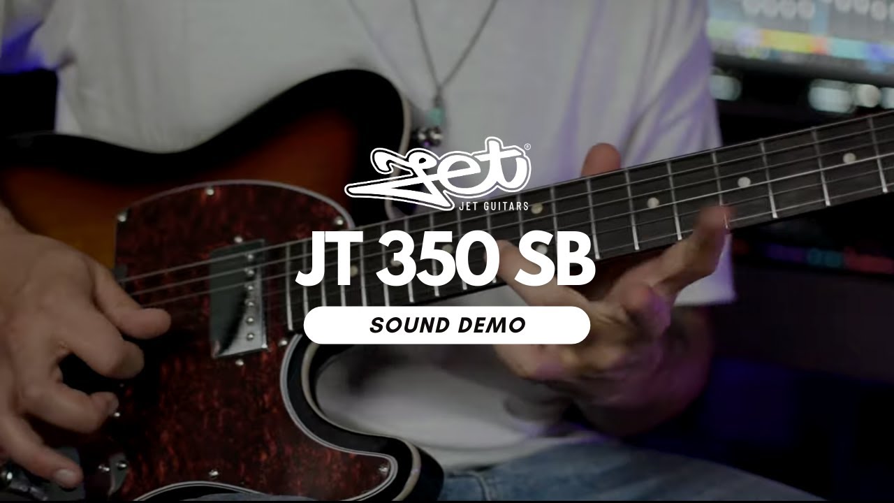 JET GUITARS JT-350 SB , Guitar demo
