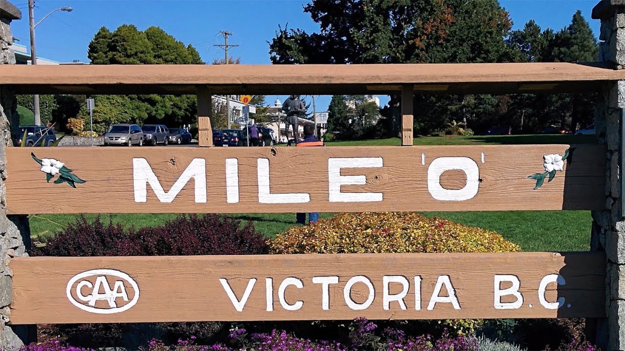 Driving Across Canada (from Atlantic Ocean to Pacific Ocean) Part 12 Sicamouse to Victoria Mile 0