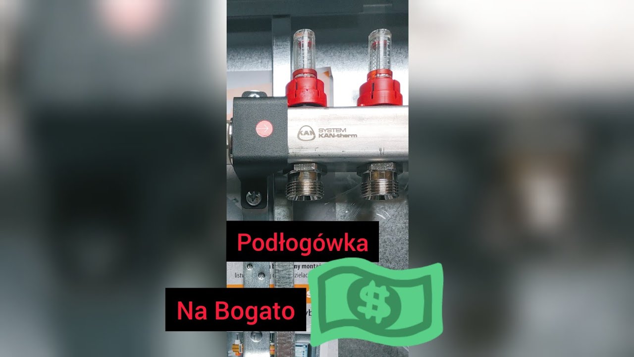 Podłogówka na bogato | Rozdzielacz | Kan-therm | inoxflow | Budowa Domu 2021 | Bs 07 |  bluefloor 18