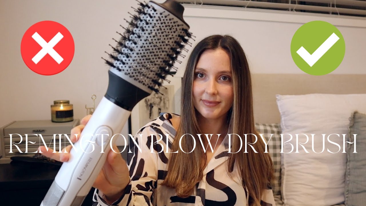 REMINGTON BLOW DRY BRUSH | HONEST REVIEW