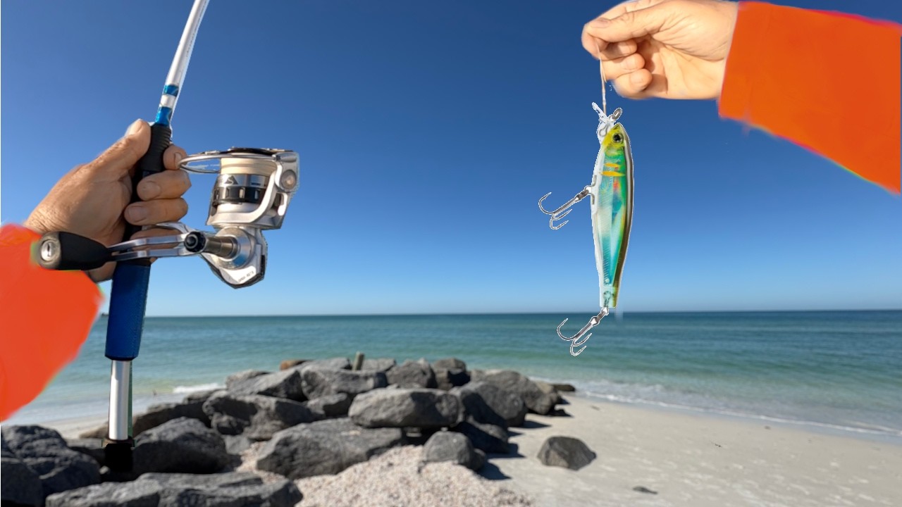 Crazy Saltwater Shore Fishing Action! (Non-Stop Fish on Yo-Zuri Fingerling | 1.5 Hrs Uncut)