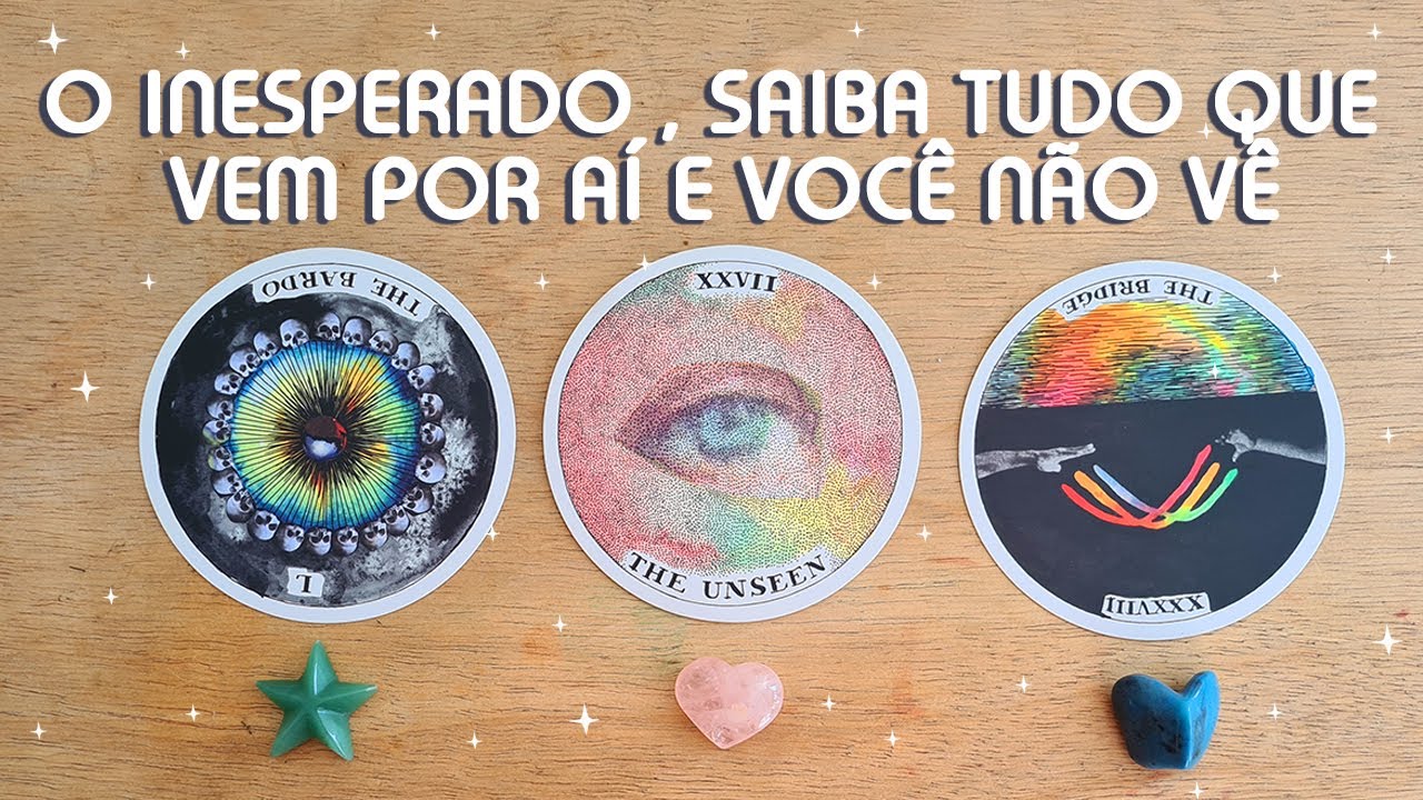 ✨️ O INESPERADO, SAIBA TUDO QUE VEM POR AÍ E VOCÊ NÃO VÊ ✨️