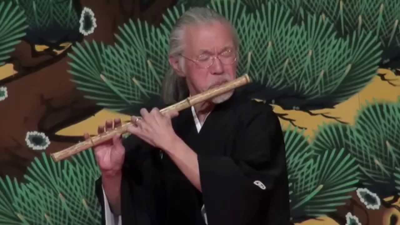「荒城の月」を狩野嘉宏が篠笛にて奏す！