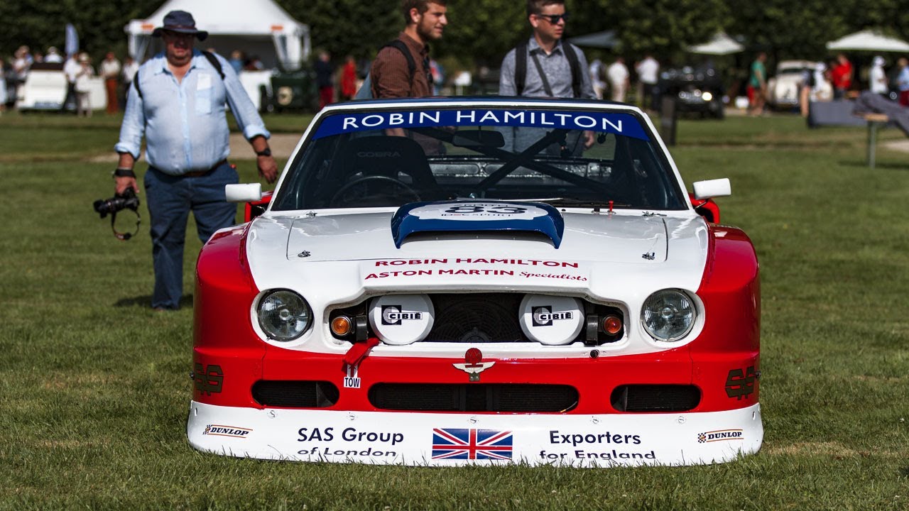 1977 Aston Martin V8 RHAM-1 - very loud open exhaust (Spa 2019)