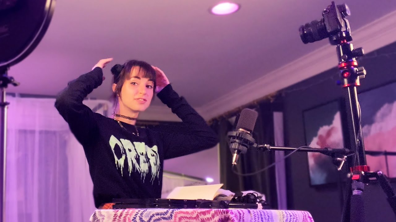 How Does Gibi ASMR Make Videos? FULL Behind-The-Scenes | Edward Scissorhands Start to Finish!