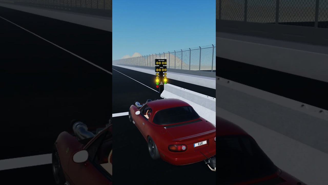 Best Drag Race on Roblox! #roblox #shorts