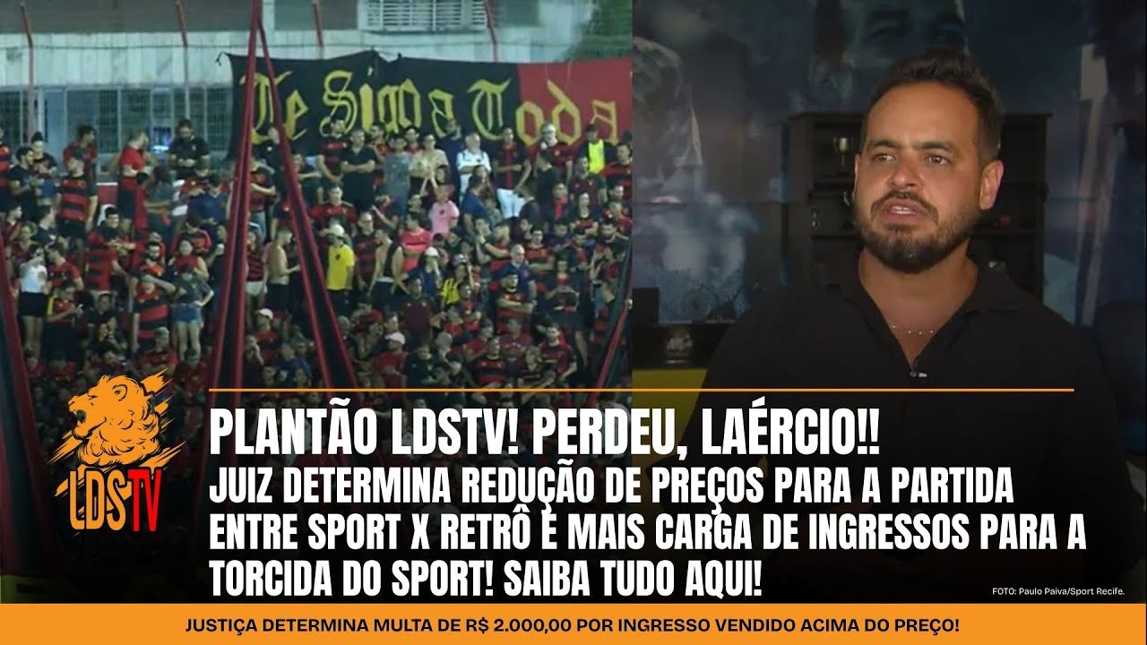 [AO VIVO] PLANTÃO LDSTV!! JUSTIÇA DETERMINA QUE RETRÔ BAIXE OS PREÇOS DOS INGRESSOS IMEDIATAMENTE!!