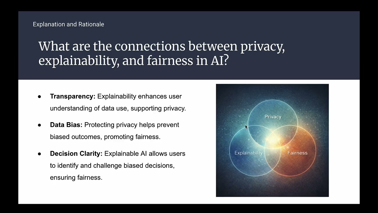 Explainability and Fairness in Machine Learning Applications