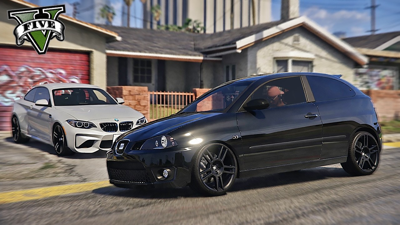 RASSO ILLÉGAL BMW M2 VS SEAT IBIZA LA POLICE DÉBARQUE | GTA V RP MOD
