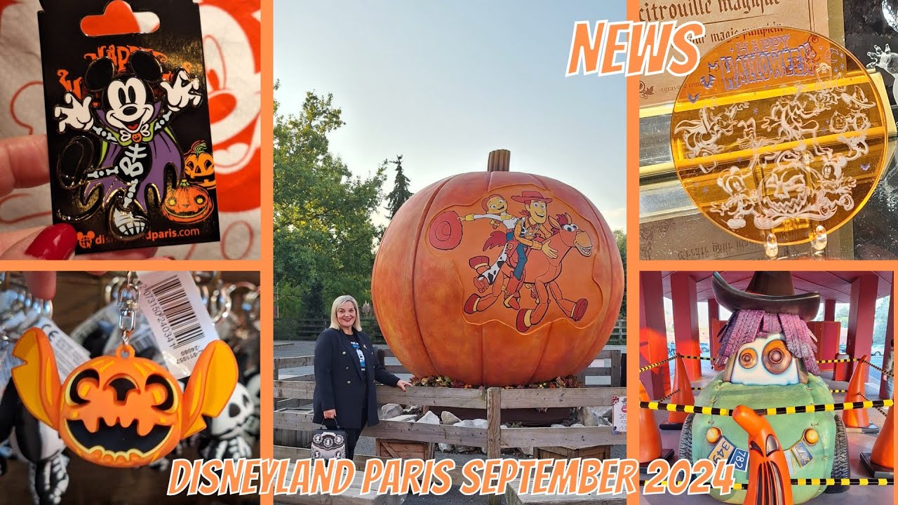 NEWS DISNEYLAND PARIS SEPTEMBER 2024 | CHEYENNE HOTEL AND SANTE FE | HALLOWEEN MERCHANDISE