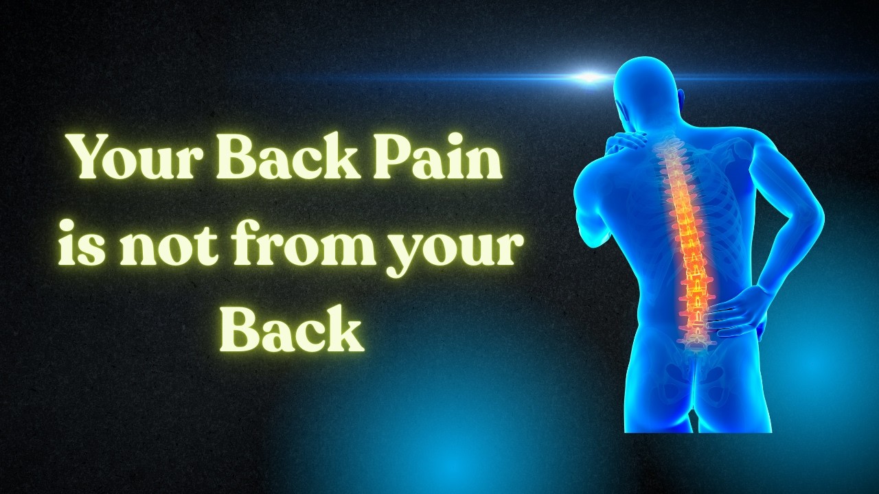 Your Golf Swing is Not Causing Your Back Pain