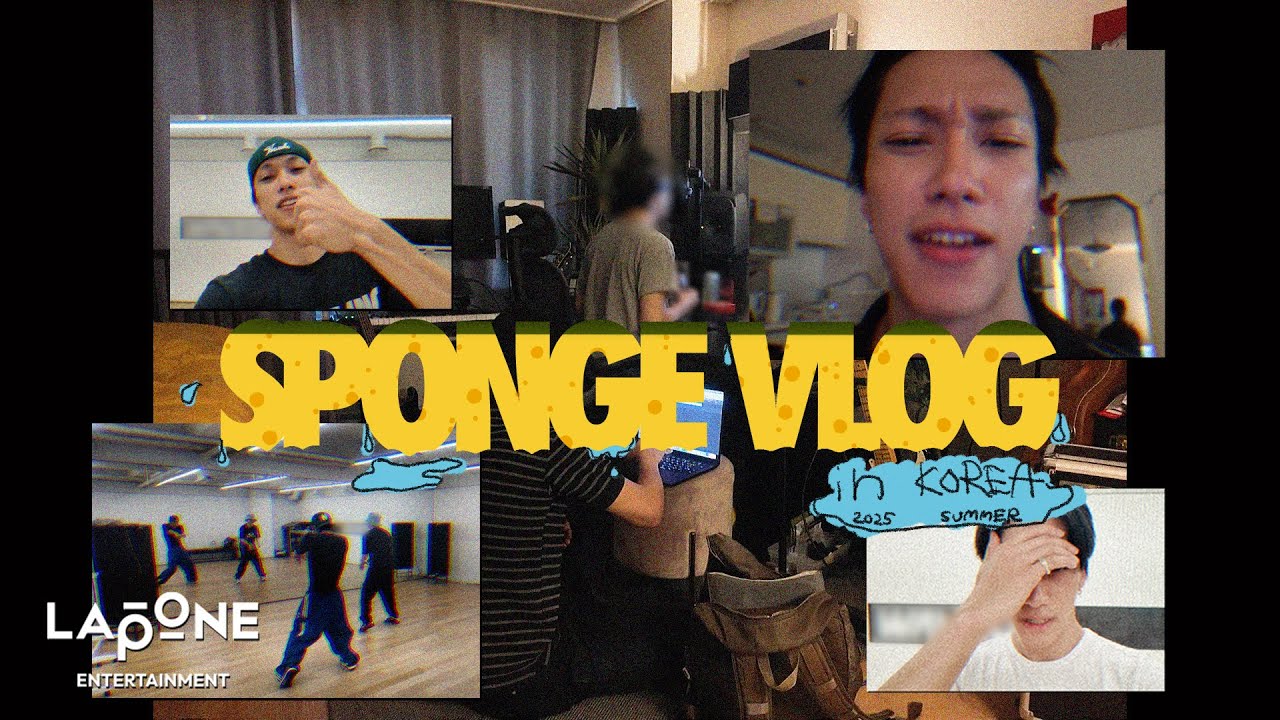 SPONGE VLOG 韓国修行編