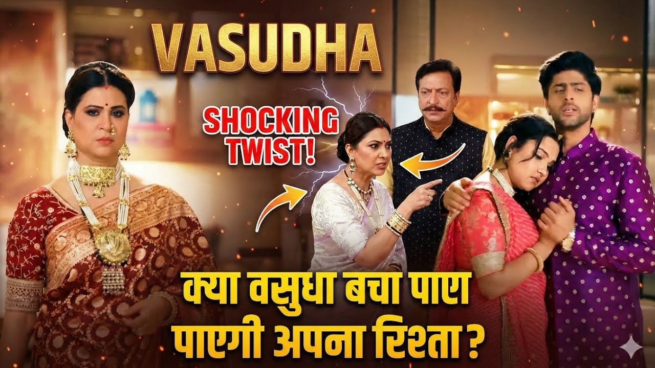 चंद्रिका का सबसे बड़ा खेल! डिवोर्स ड्रामा के पीछे छुपा प्यार | Vasudha Big Twist. #vasudha 