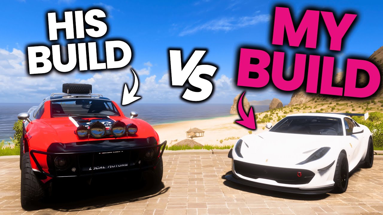 We Competed to Become Forza's MASTER BUILDER!! (ft. Mjay & Car Things)