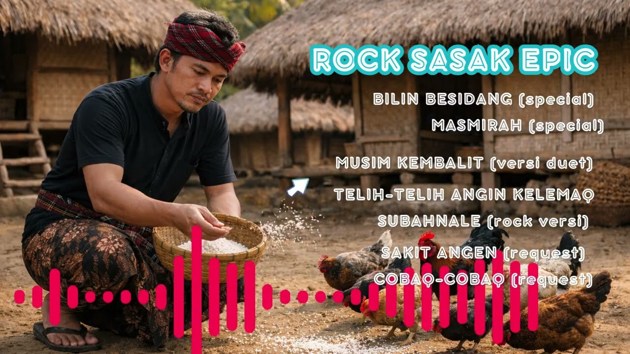 Full ROCK SASAK EPIC #nostalgia #enak buat kerja #temen santai #cocok temenin ngopi