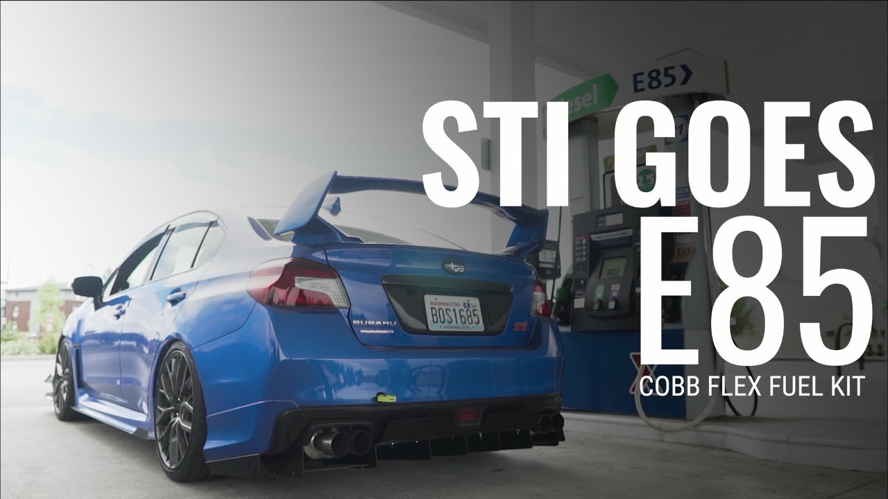 STI GOES E85 | PERRIN CUSTOM PARTS | COBB FLEX FUEL KIT | 2015 - 2020 SUBARU WRX STI