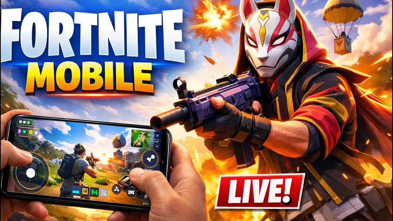 Fortnite Mobile Livestream 