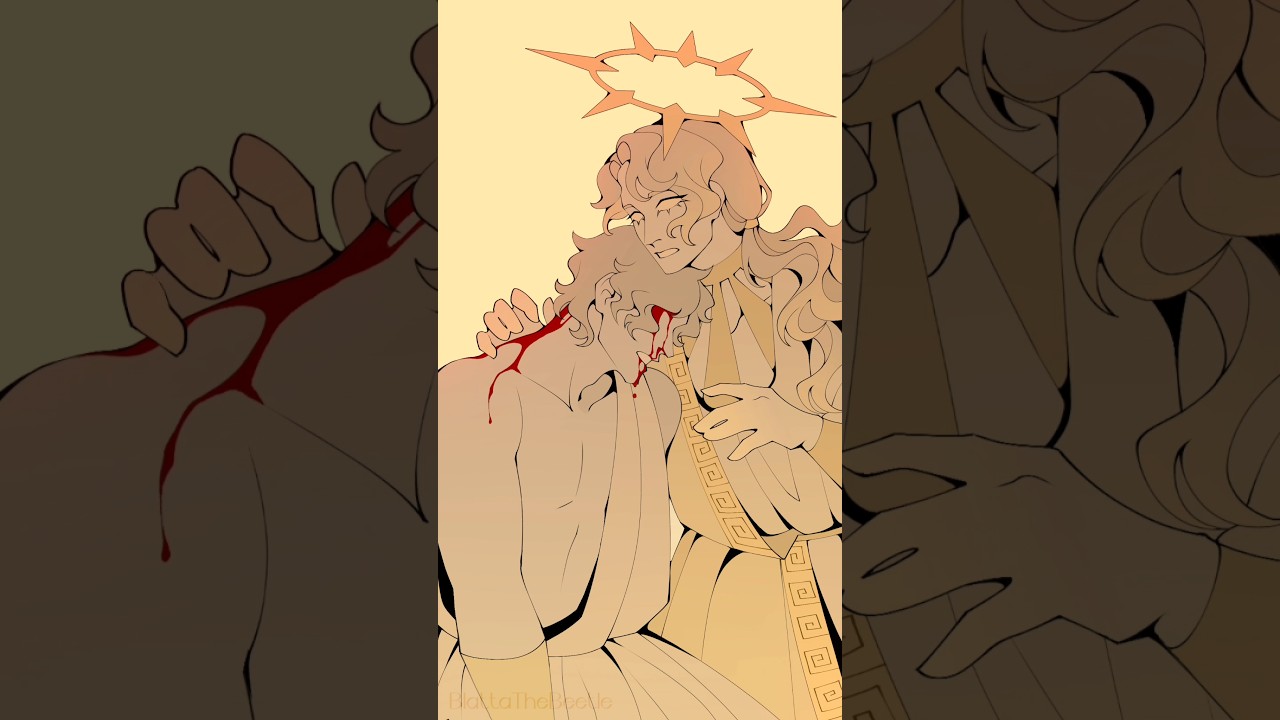 Apollo & Hyacinth | #animation #greekmythology #greekgods #animatic #animationmeme #ibispaintx #art