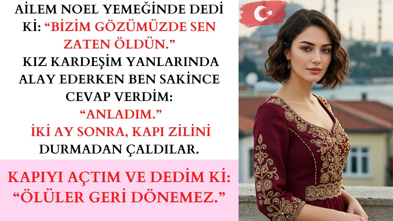 Ailem yemekte “Sen öldün!” deyip beni kovdu — sessizce gittim, aylar sonra yardım istediler