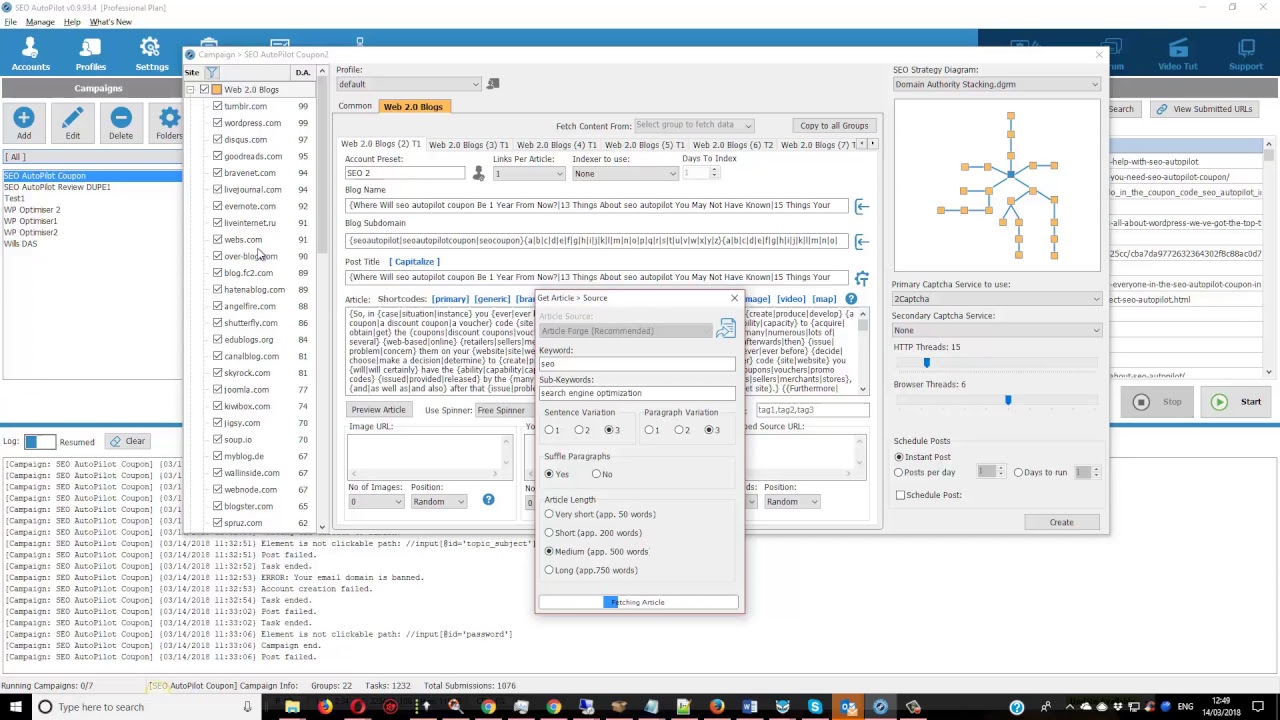 SEO AutoPilot Coupon