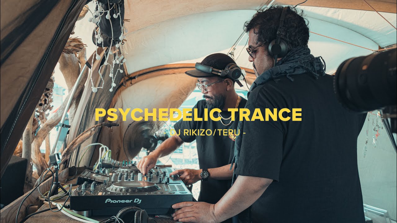 P.L.U.R Gathering – Free Psychedelic Trance Rave in Zakaebashi, Kanagawa, Japan 🇯🇵 |DJ RIKIZO & TERU